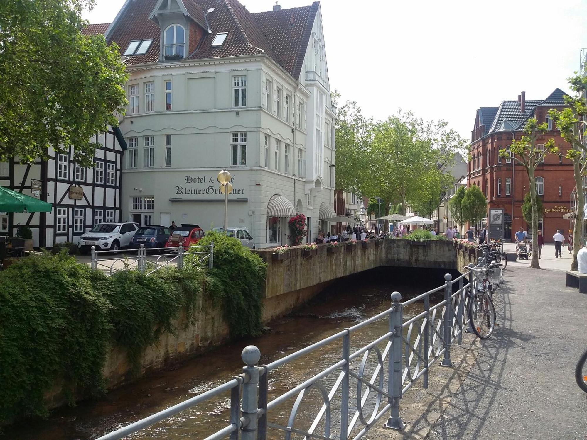 Hotel & Cafe Kleinergruenauer Bad Salzuflen Zewnętrze zdjęcie